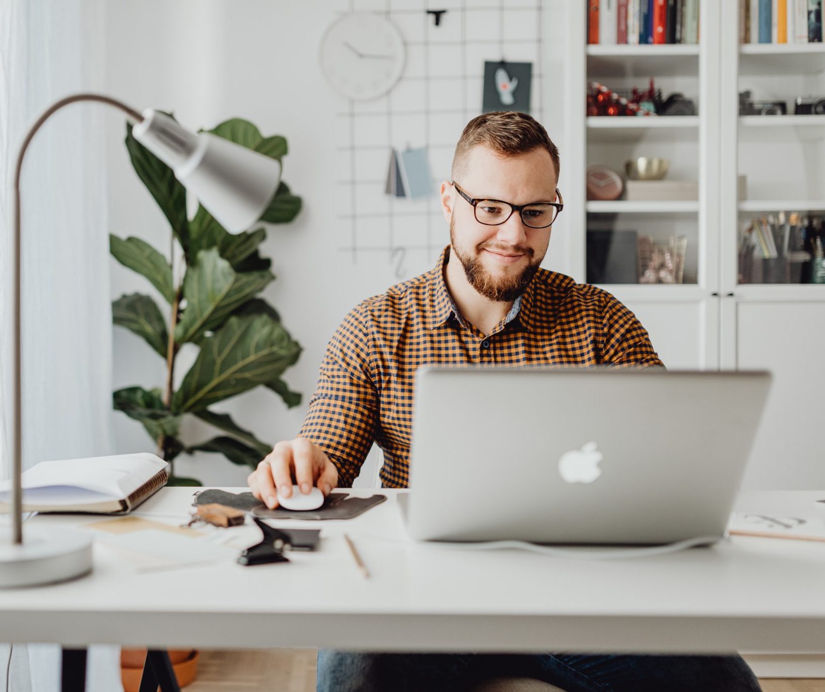 man reviewing a data processing agreement
